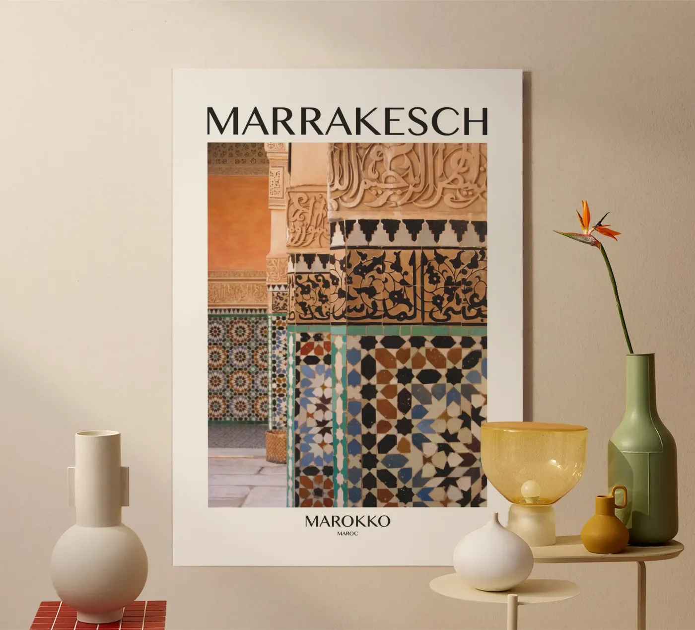 Mosaico di Marrakech plexiglass da SusanneSchulz