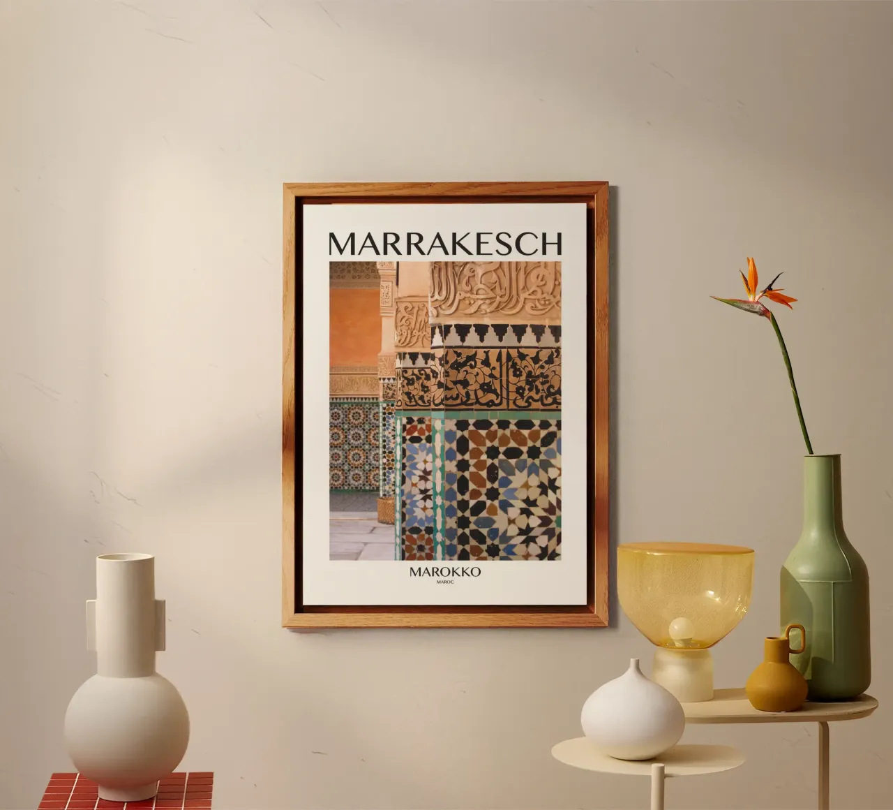 Mosaico di Marrakech alluminio dibond da SusanneSchulz