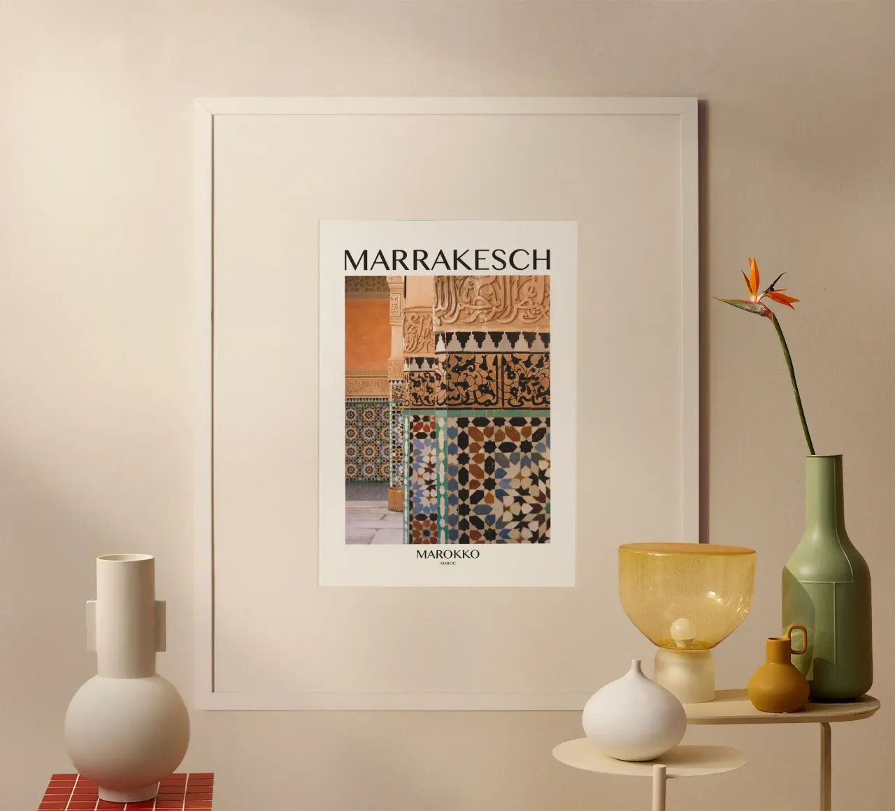 Mosaico di Marrakech carta hahnemühle da SusanneSchulz