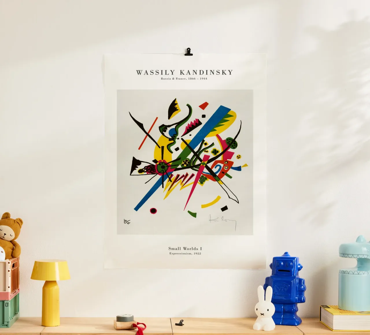 Wassily Kandinsky - Kleine Welten I carta hahnemühle da Old Masters