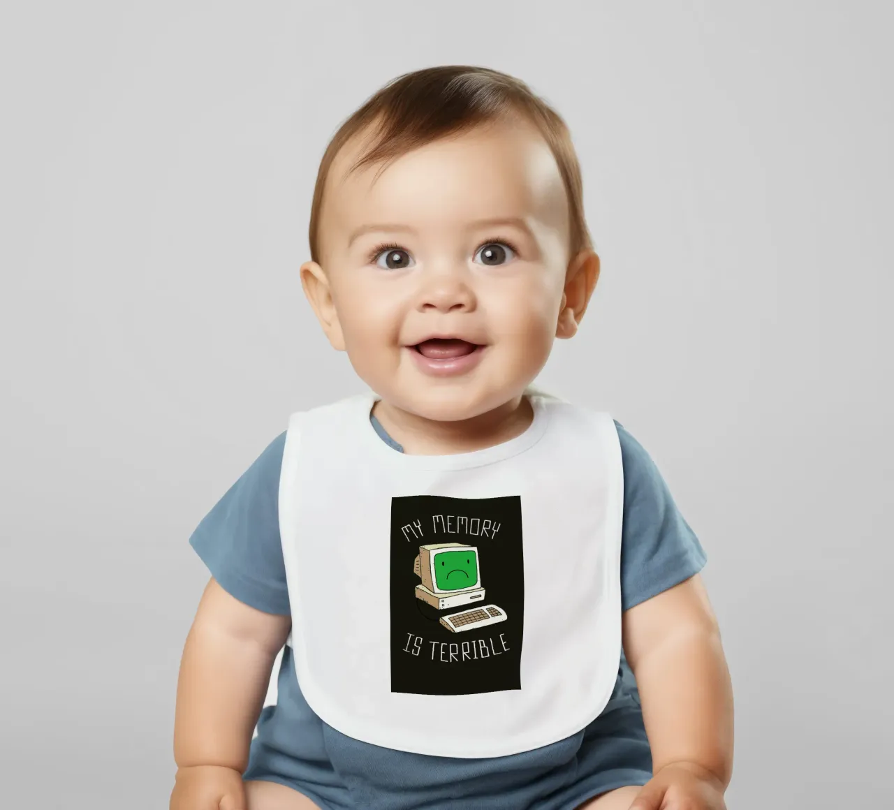 My Memory Is Terrible bavaglino da DinoMike