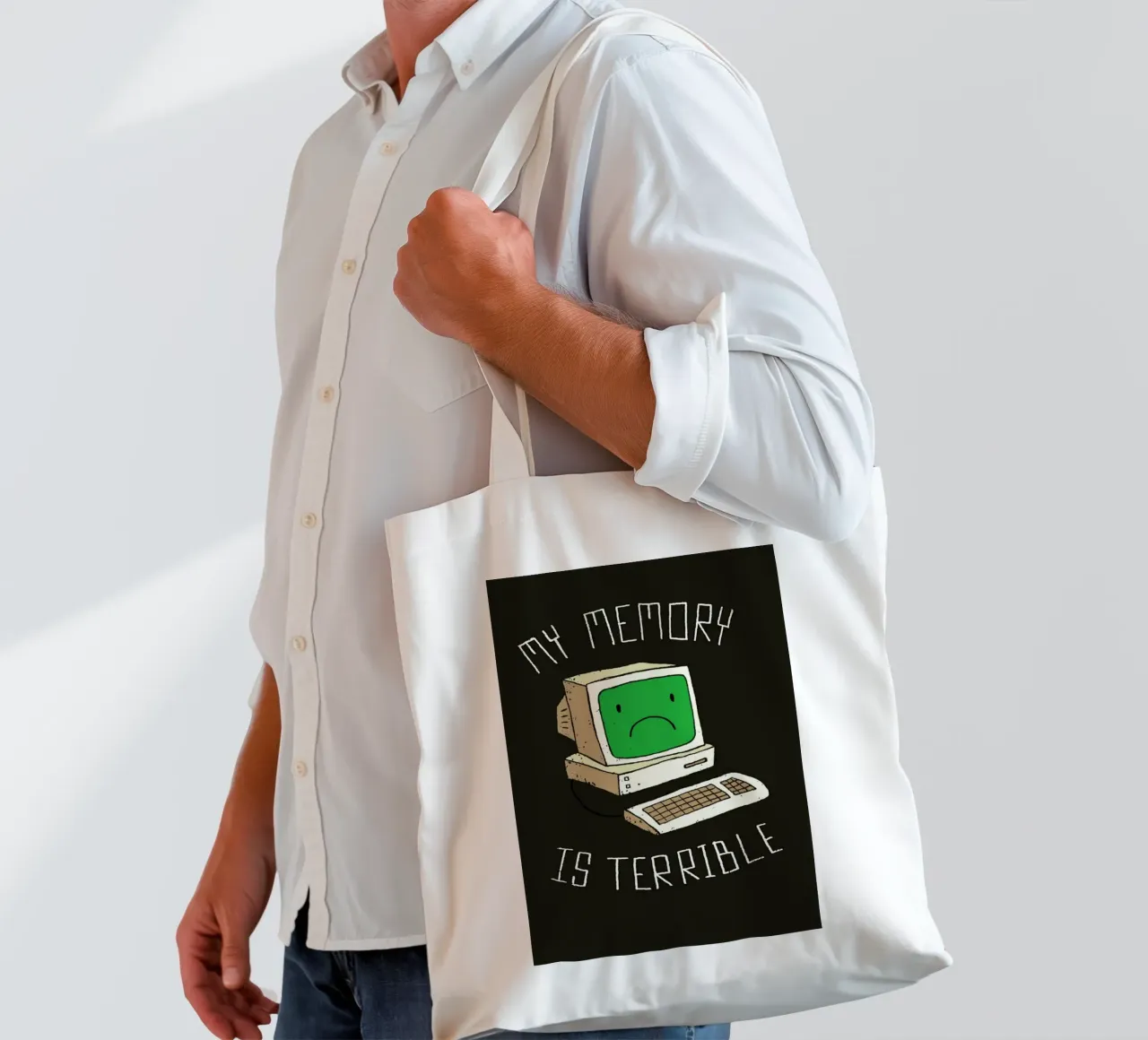 My Memory Is Terrible tote bag by DinoMike