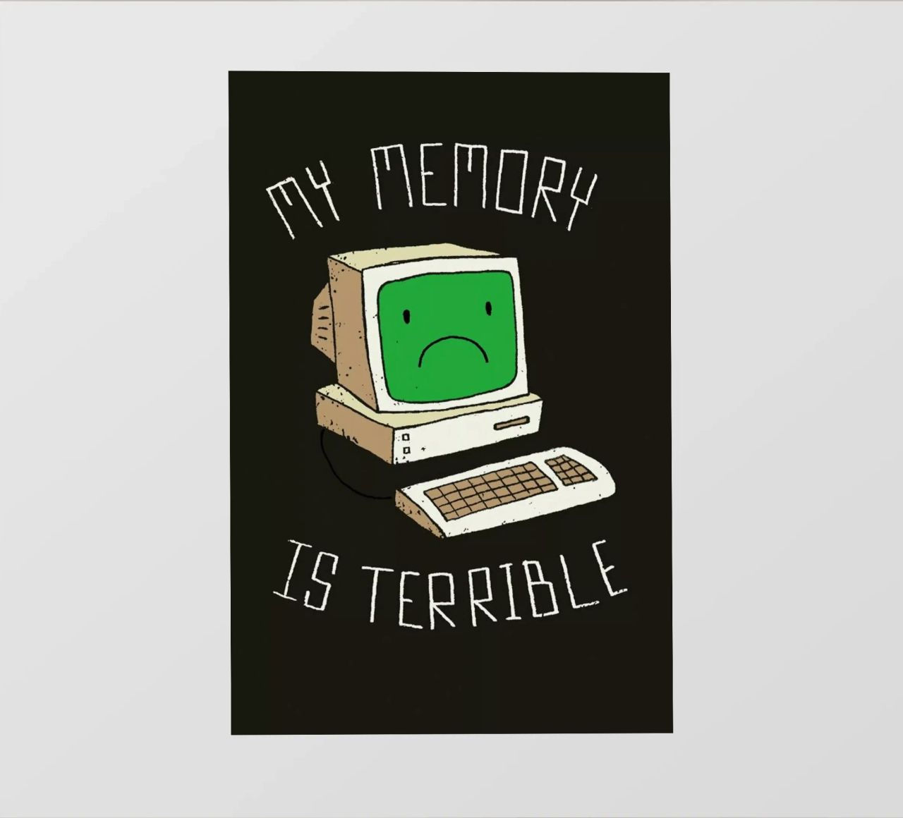 My Memory Is Terrible pellicola backlit da DinoMike