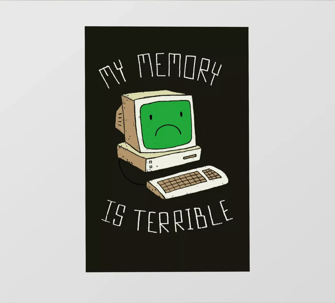 My Memory Is Terrible telo in pvc da DinoMike