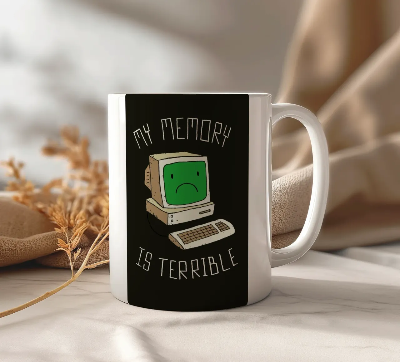 My Memory Is Terrible mug en céramique de DinoMike