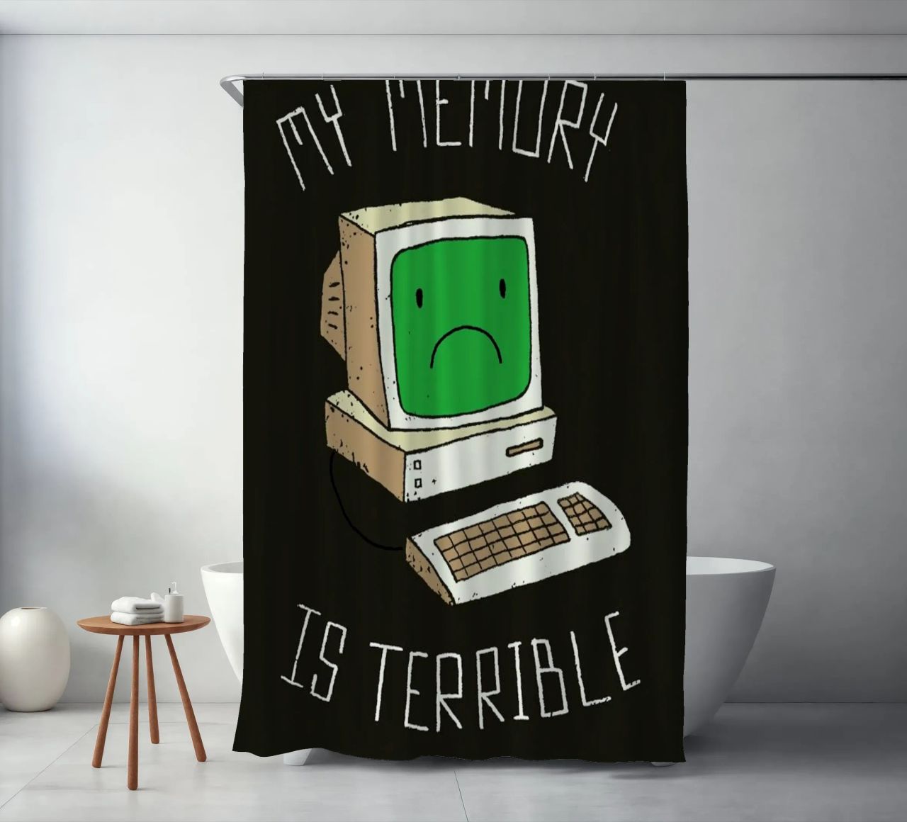 My Memory Is Terrible tenda da doccia da DinoMike