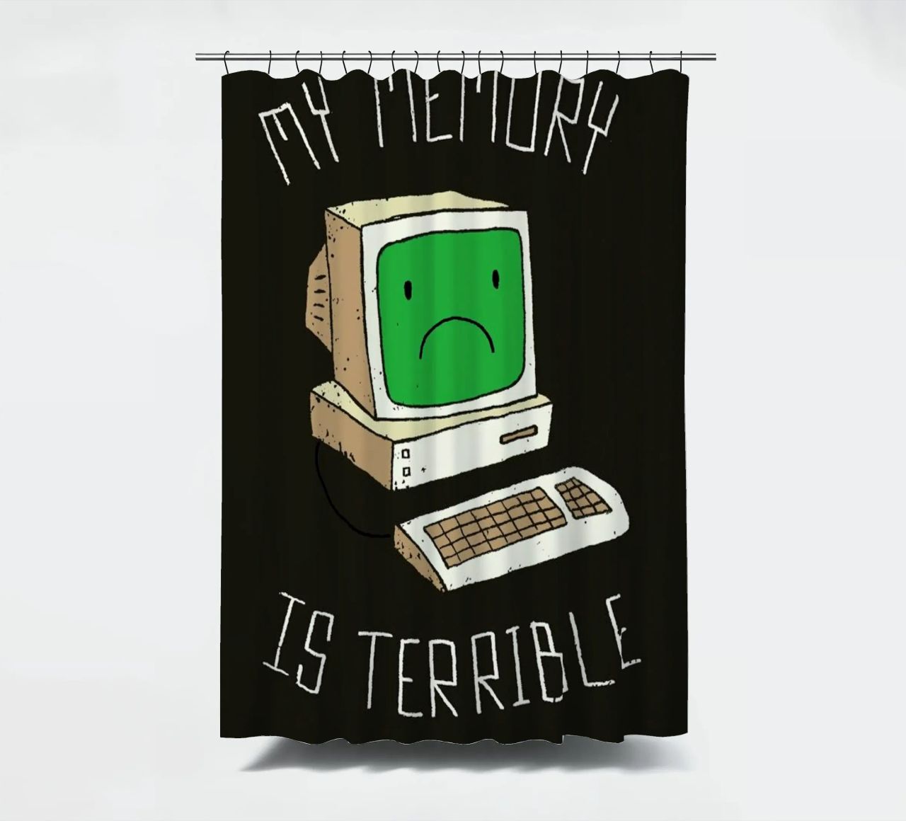 My Memory Is Terrible tenda da doccia da DinoMike