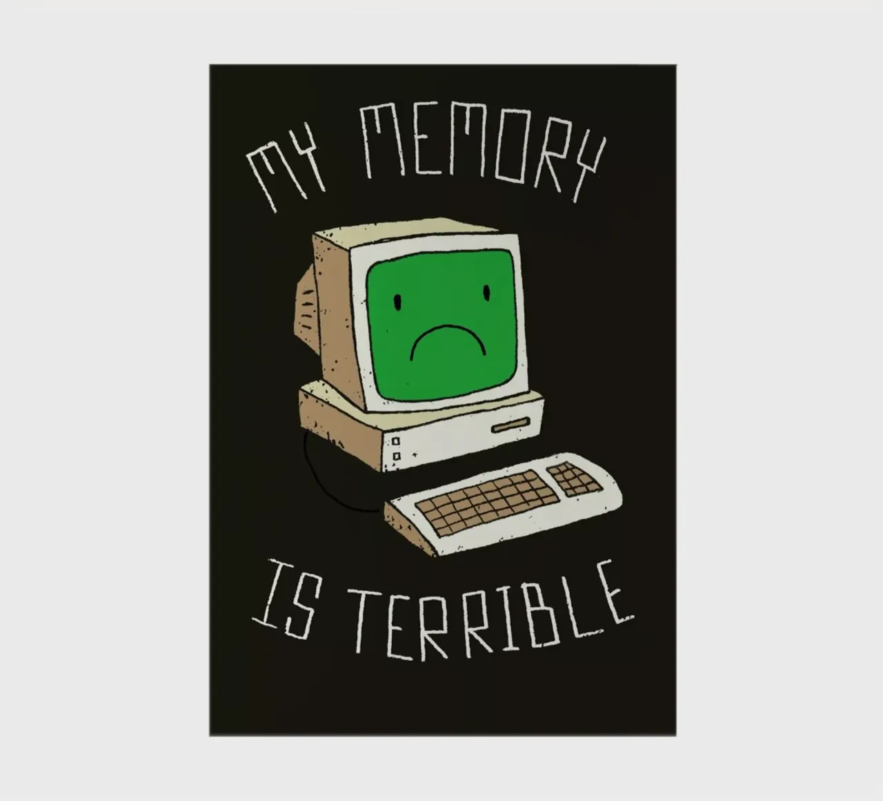 My Memory Is Terrible notebook by DinoMike