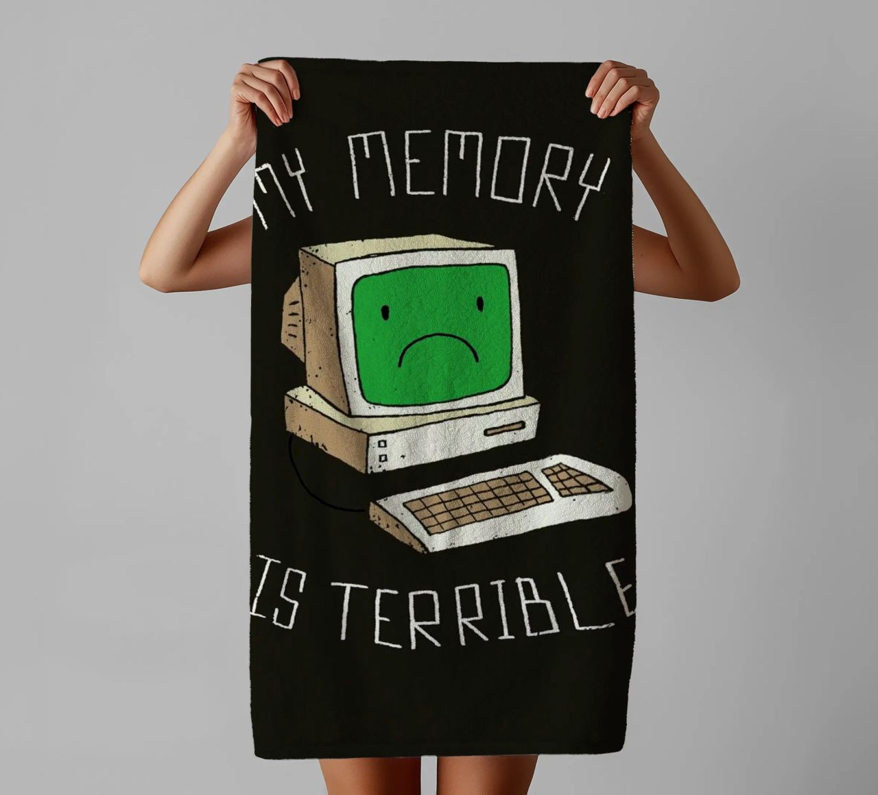 My Memory Is Terrible towel by DinoMike