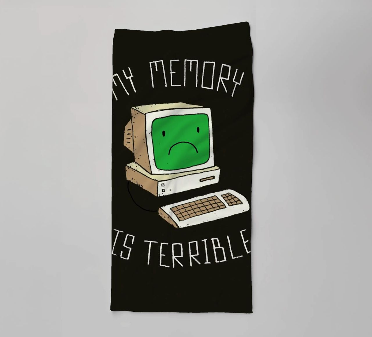 My Memory Is Terrible towel by DinoMike