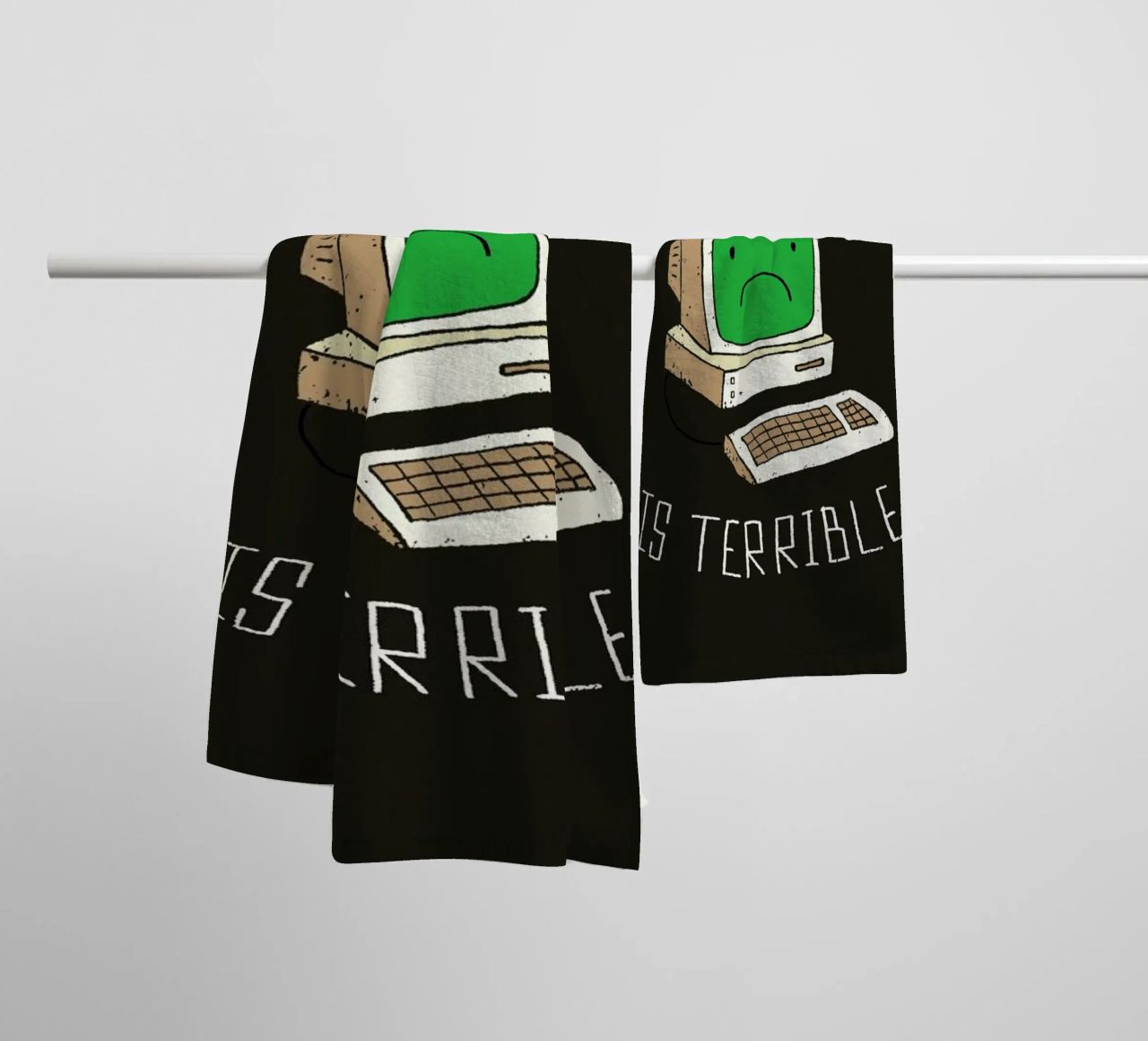 My Memory Is Terrible towel by DinoMike