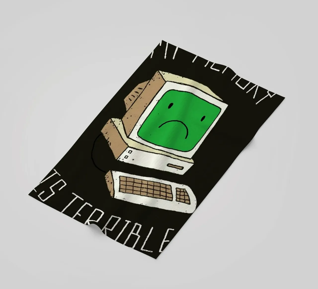 My Memory Is Terrible beach towel by DinoMike