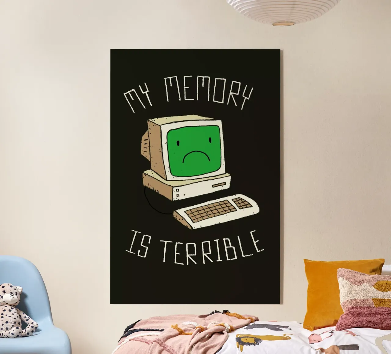 My Memory Is Terrible plexiglass da DinoMike