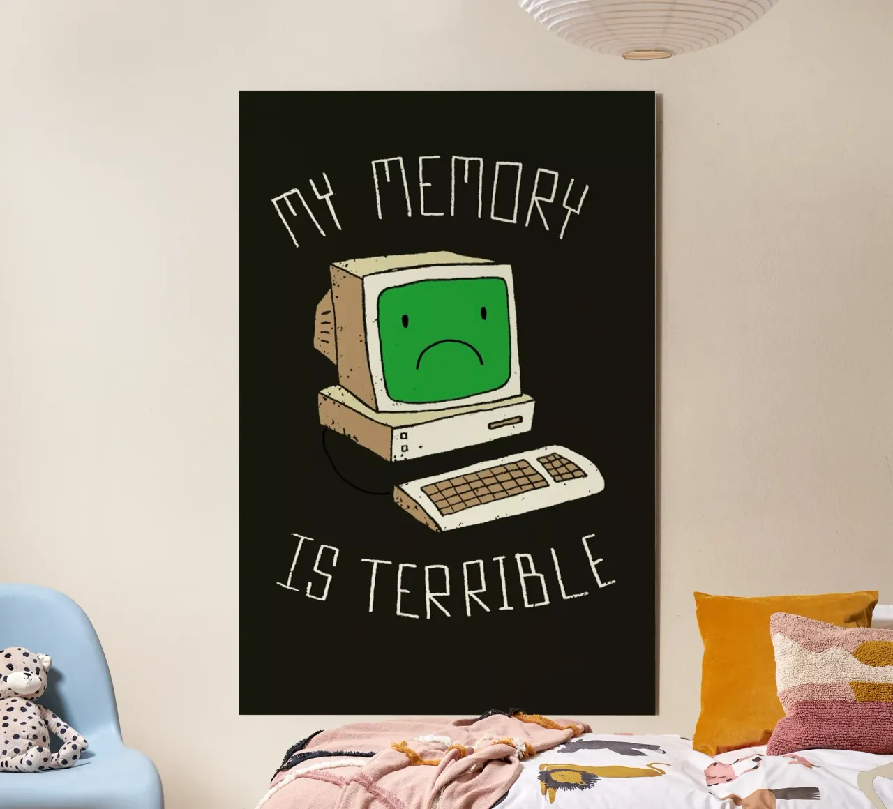 My Memory Is Terrible alluminio dibond da DinoMike