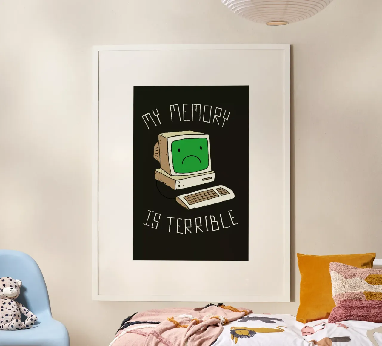 My Memory Is Terrible carta hahnemühle da DinoMike