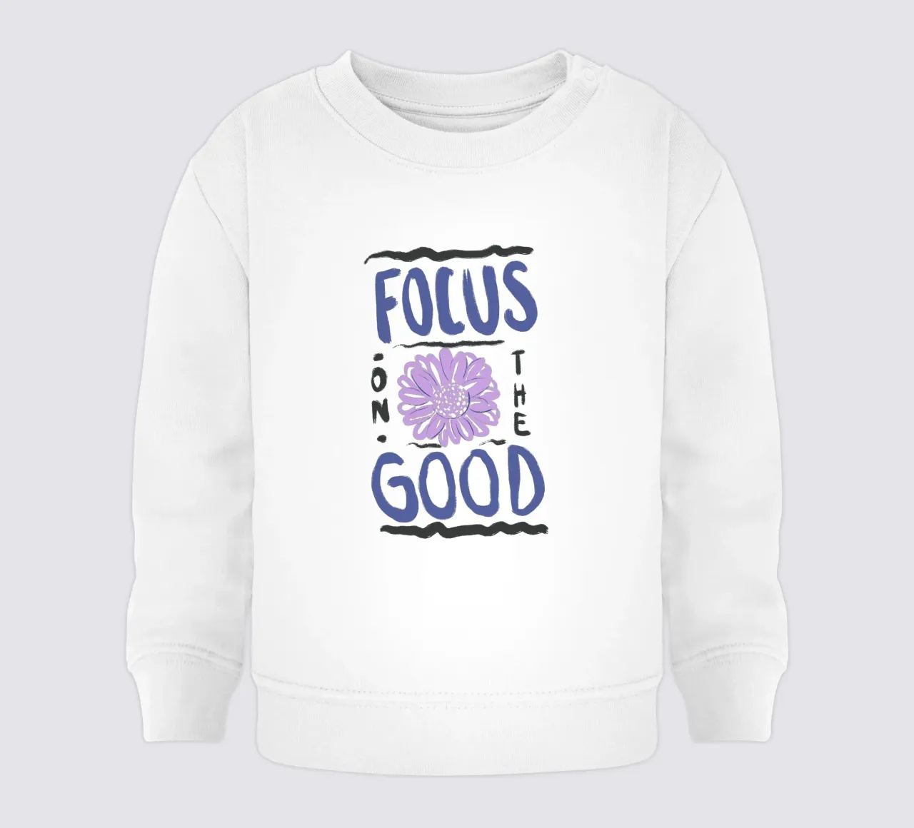 Focus on the Good felpa neonato da Magnific