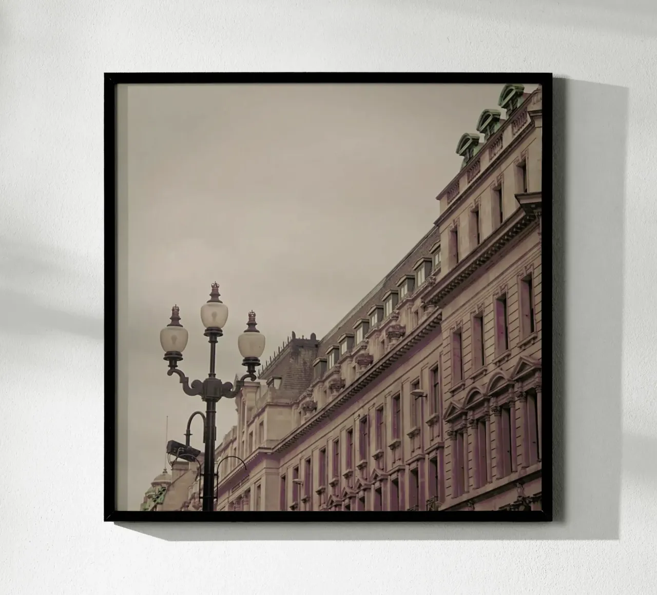 Regent St Square poster by Keri Bevan