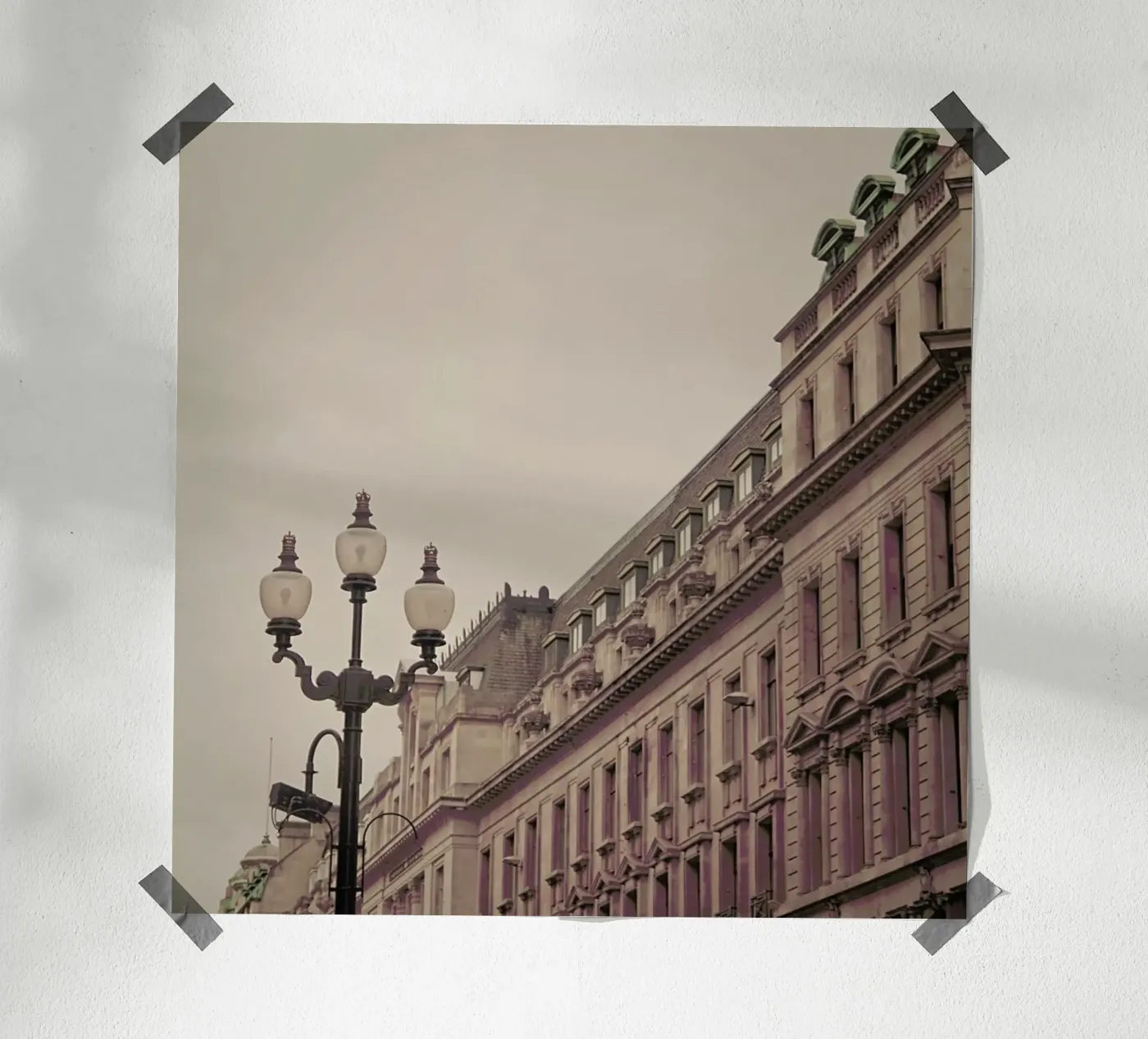 Regent St Square poster da Keri Bevan