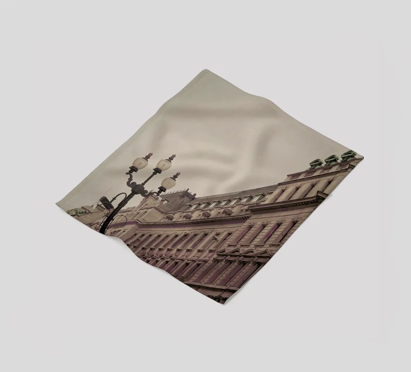 Regent St Square fleecedeken van Keri Bevan