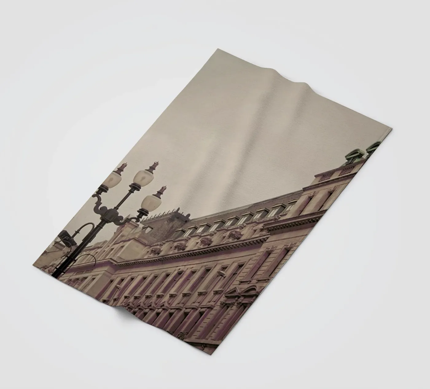 Regent St Square fleecedeken van Keri Bevan