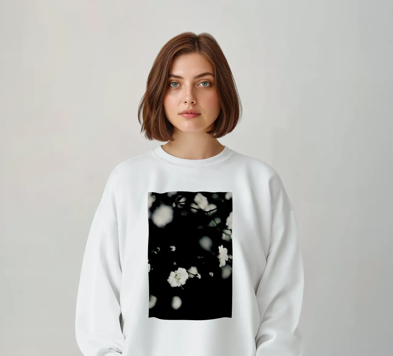 Babys Breath felpa da Ingrid Beddoes