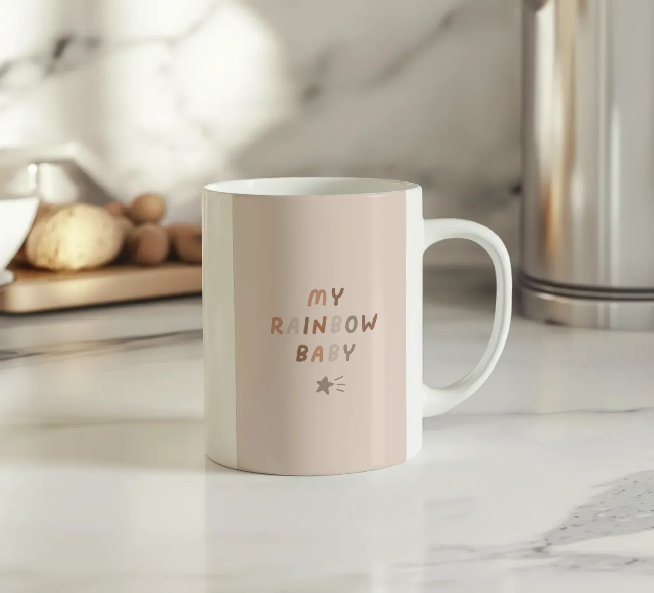 My Rainbow Baby tazza in ceramica da treechild