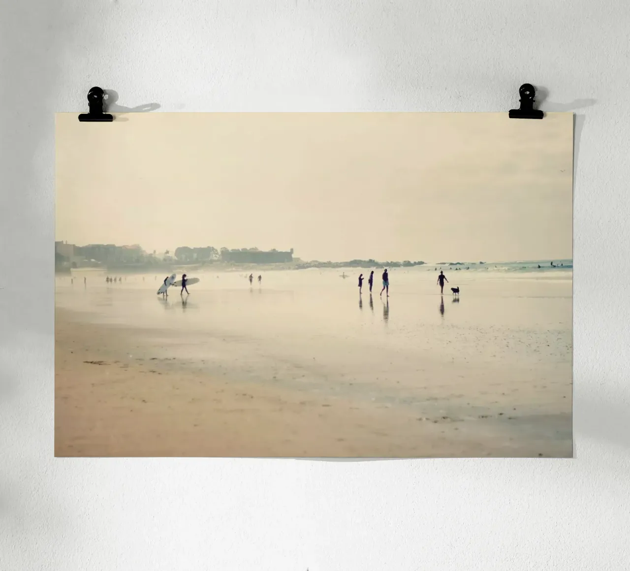 Beach Life I poster con telaio in plastica da Ingrid Beddoes