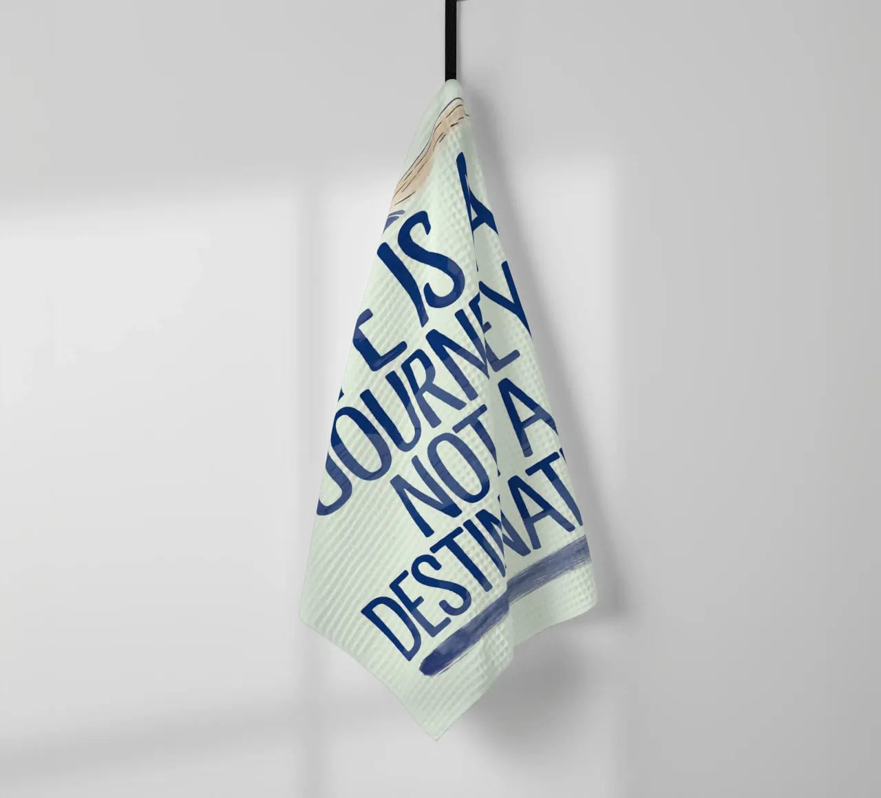 La vie est un voyage, pas une destination torchon de logic
