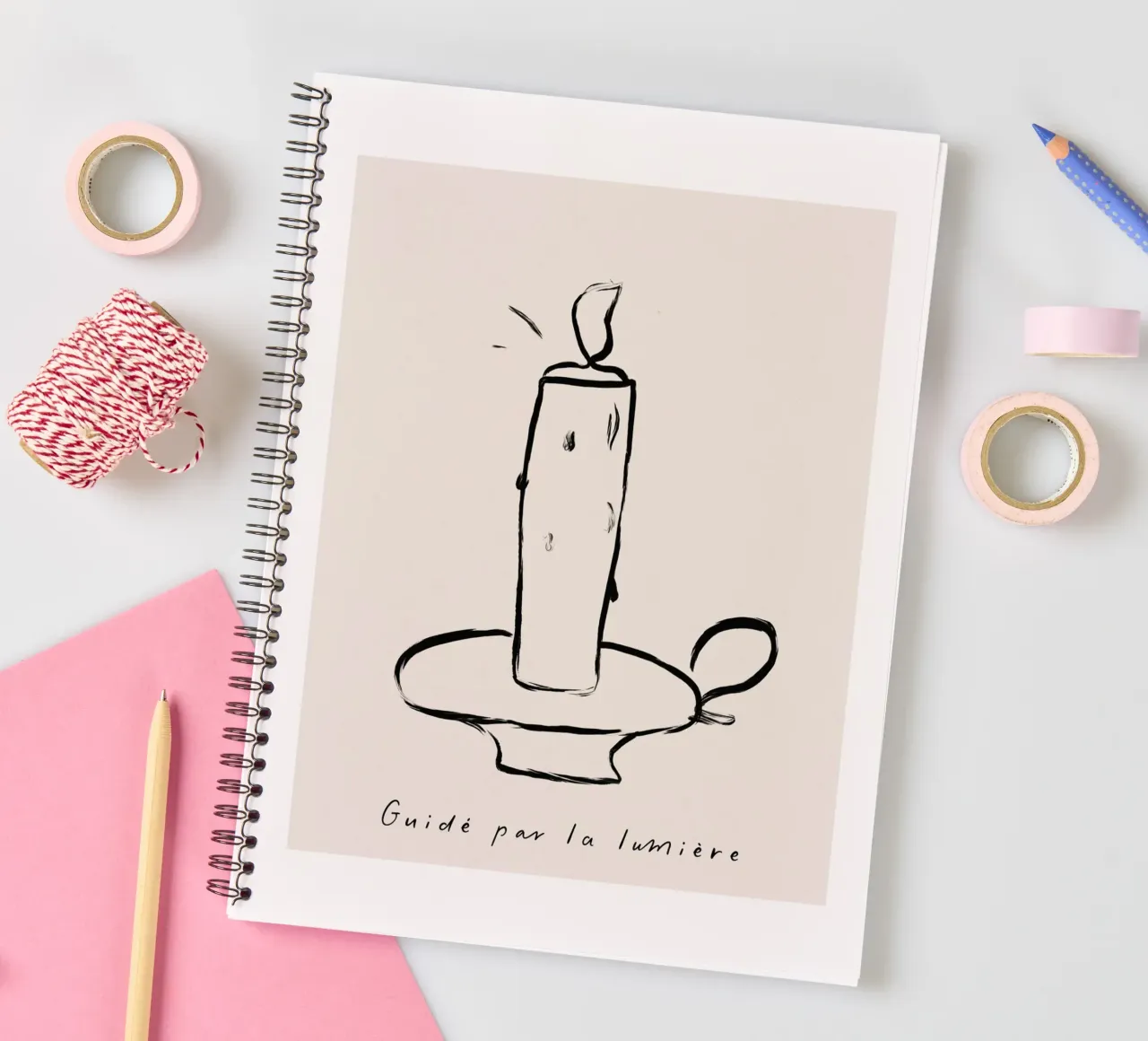 The New Simple No 28 spiral notebook by treechild