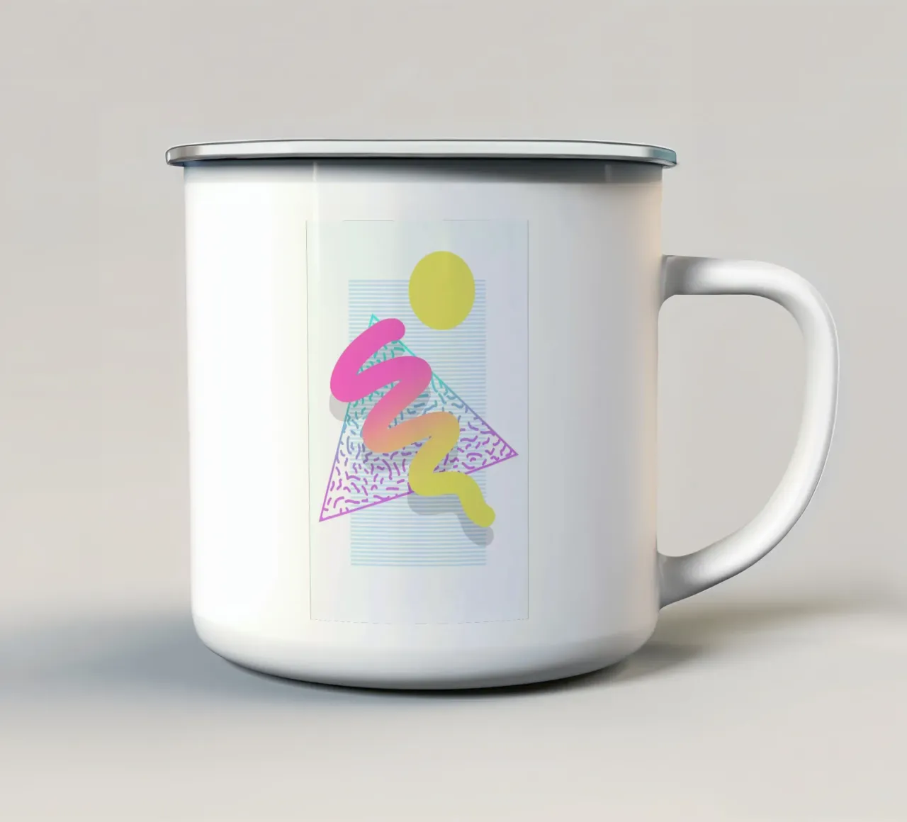 Dreams enamel mug by Hanna Kastl-Lungberg