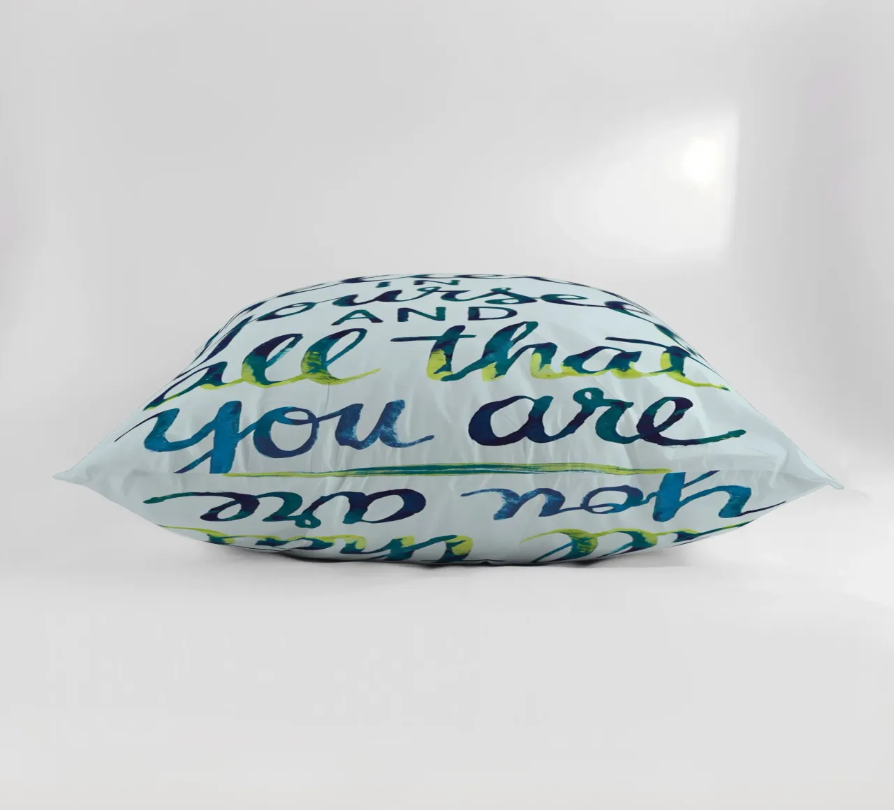 Believe in yourself and all that you are decorative cushion by logic
