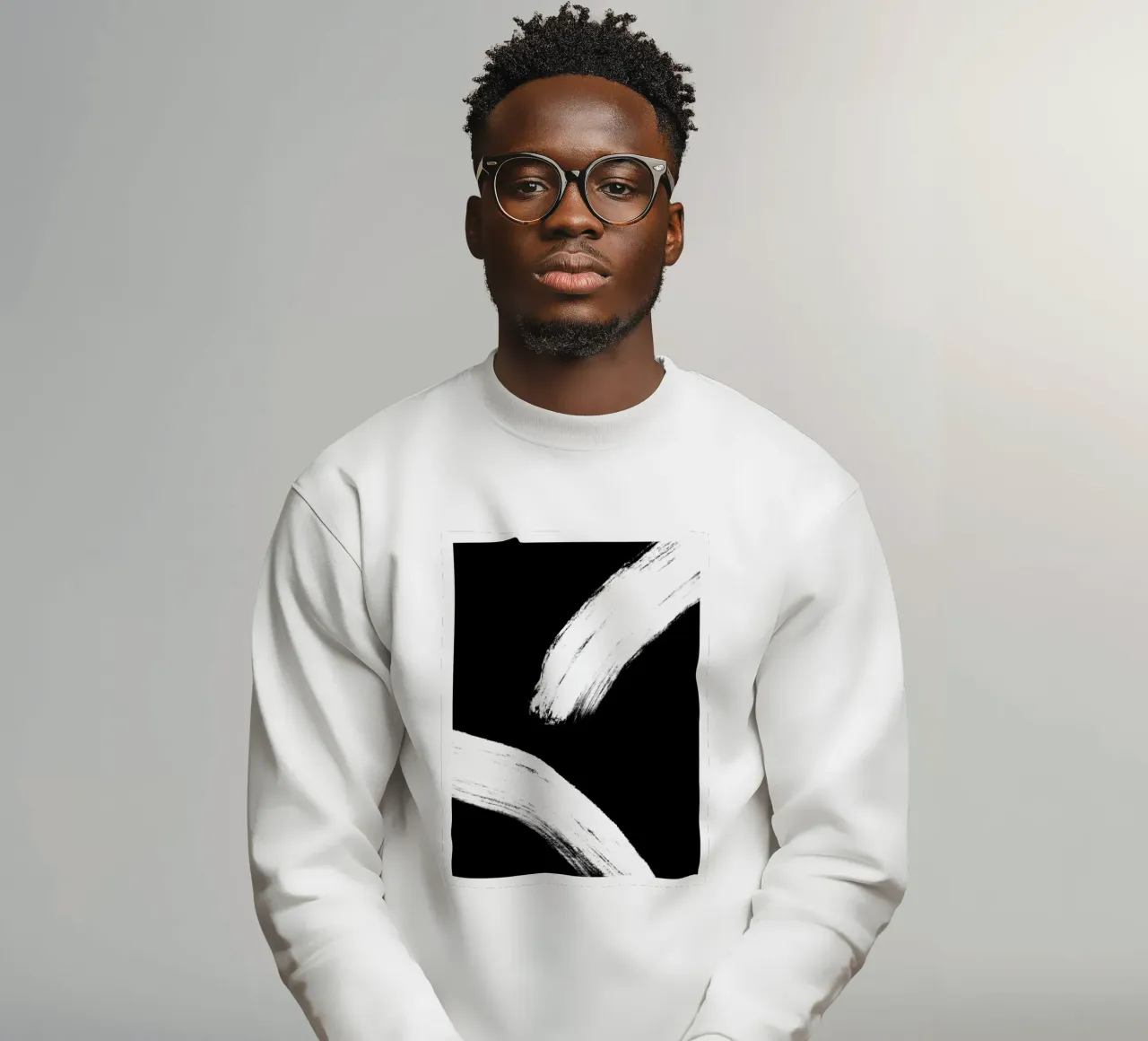 Black and White felpa da treechild