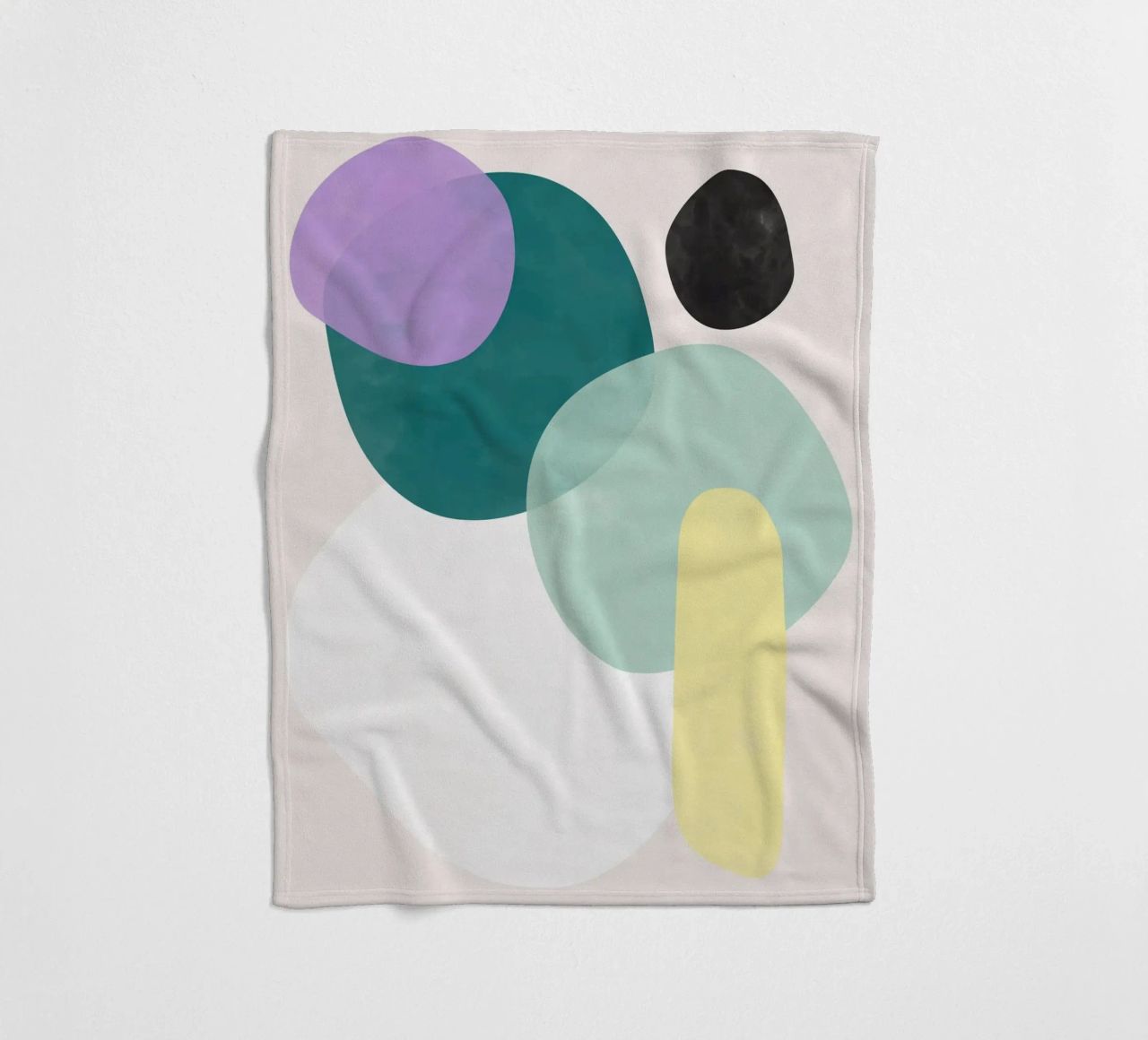 Bubbles N4 fleece blanket by susanapaz