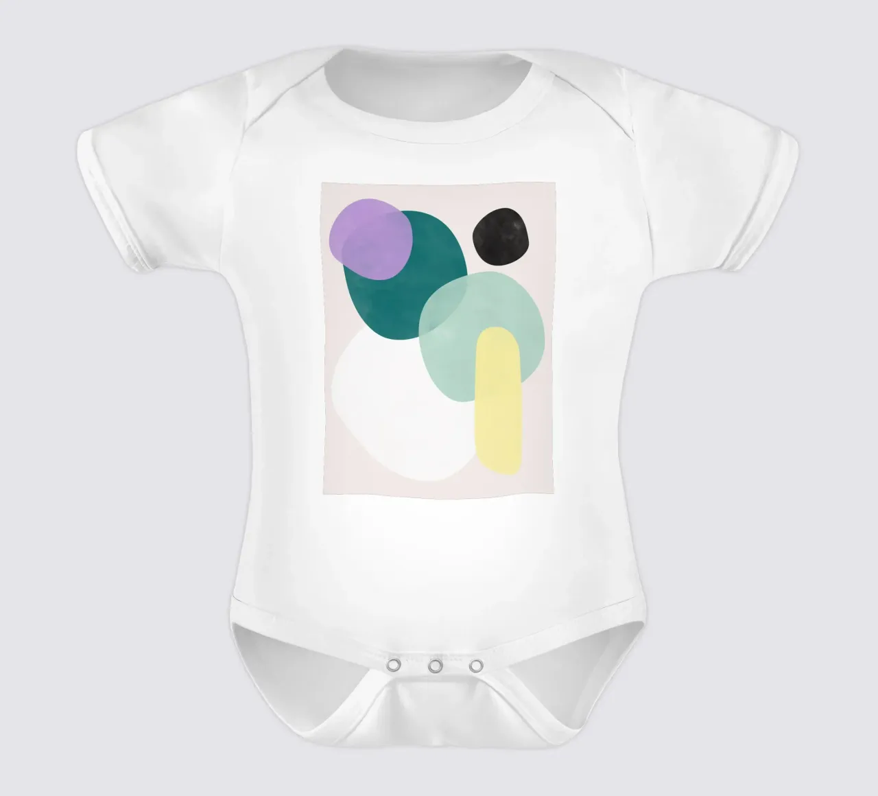 Bubbles N4 body neonato maniche corte da susanapaz