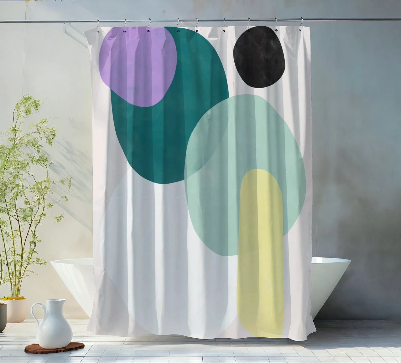 Bubbles N4 tenda da doccia da susanapaz