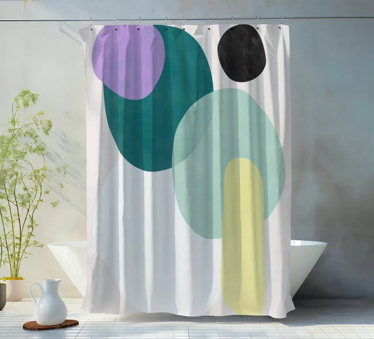 Bubbles N4 tenda da doccia da susanapaz