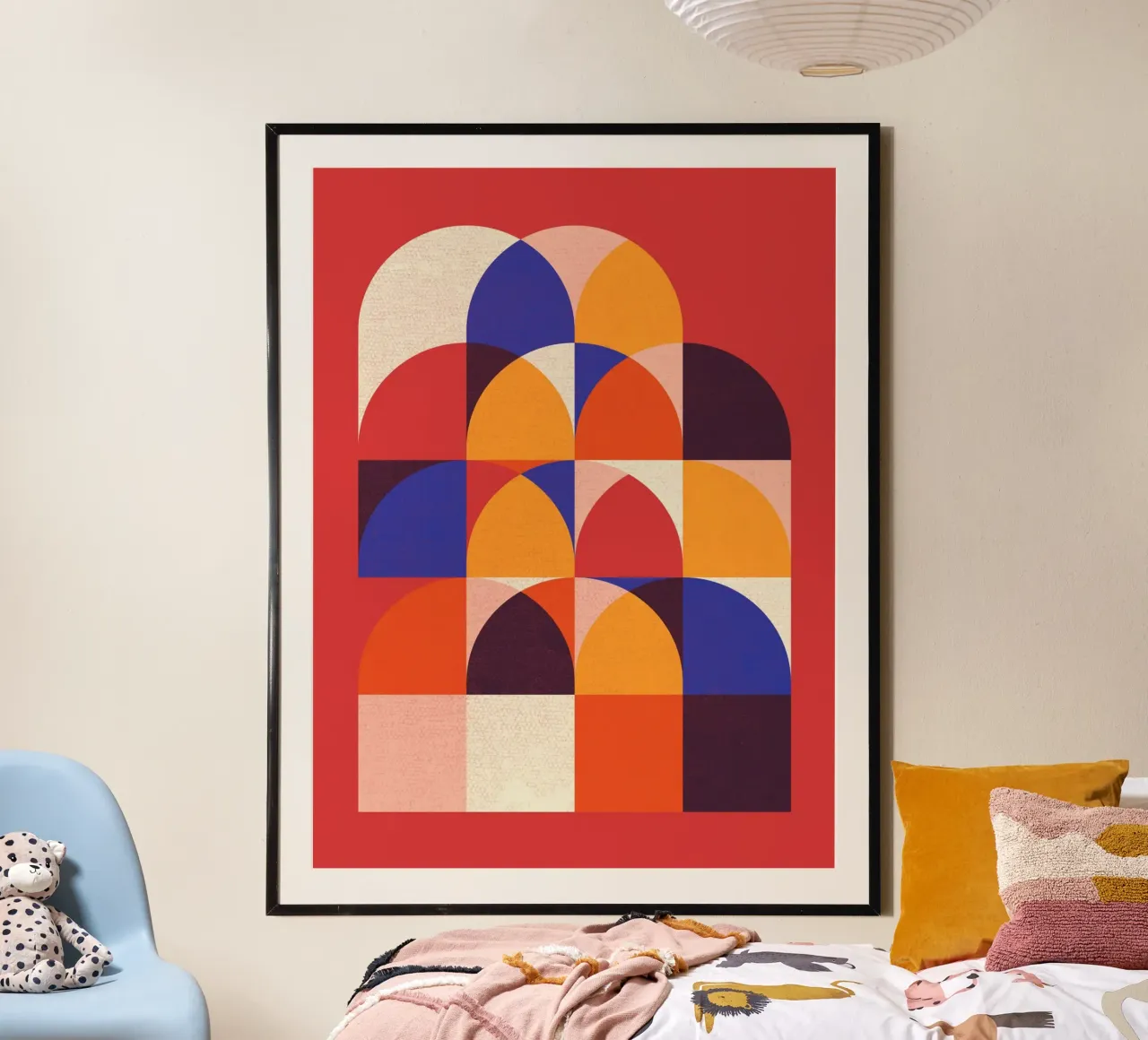 Bombocas #3 poster with aluminum frame by susanapaz