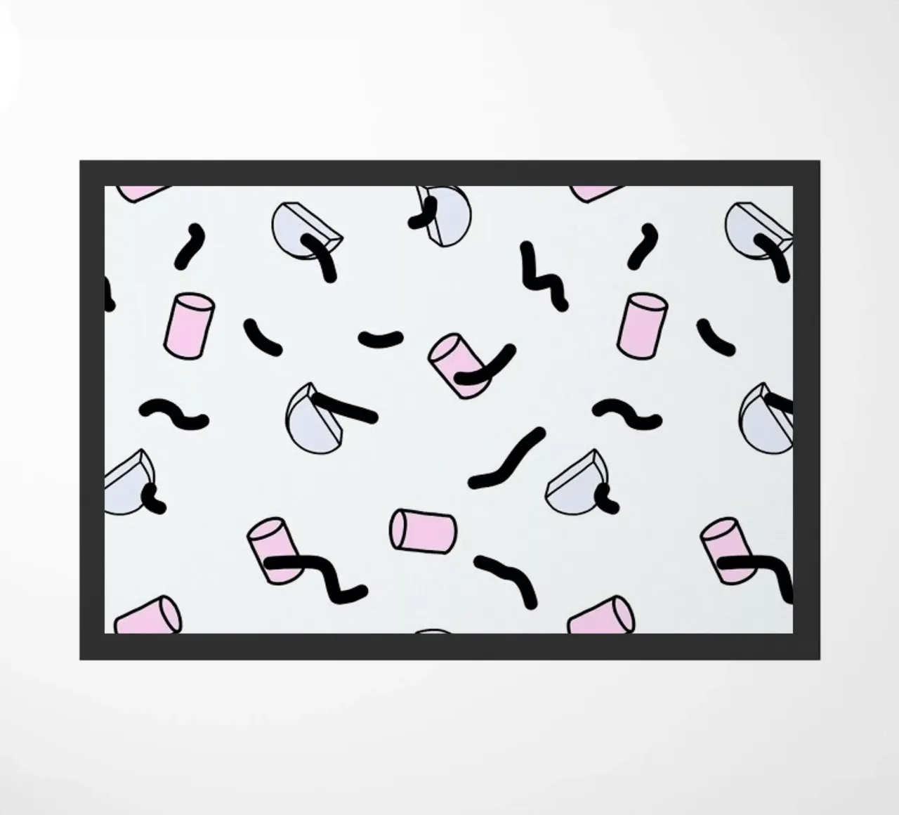 Waow deurmat van Hanna Kastl-Lungberg