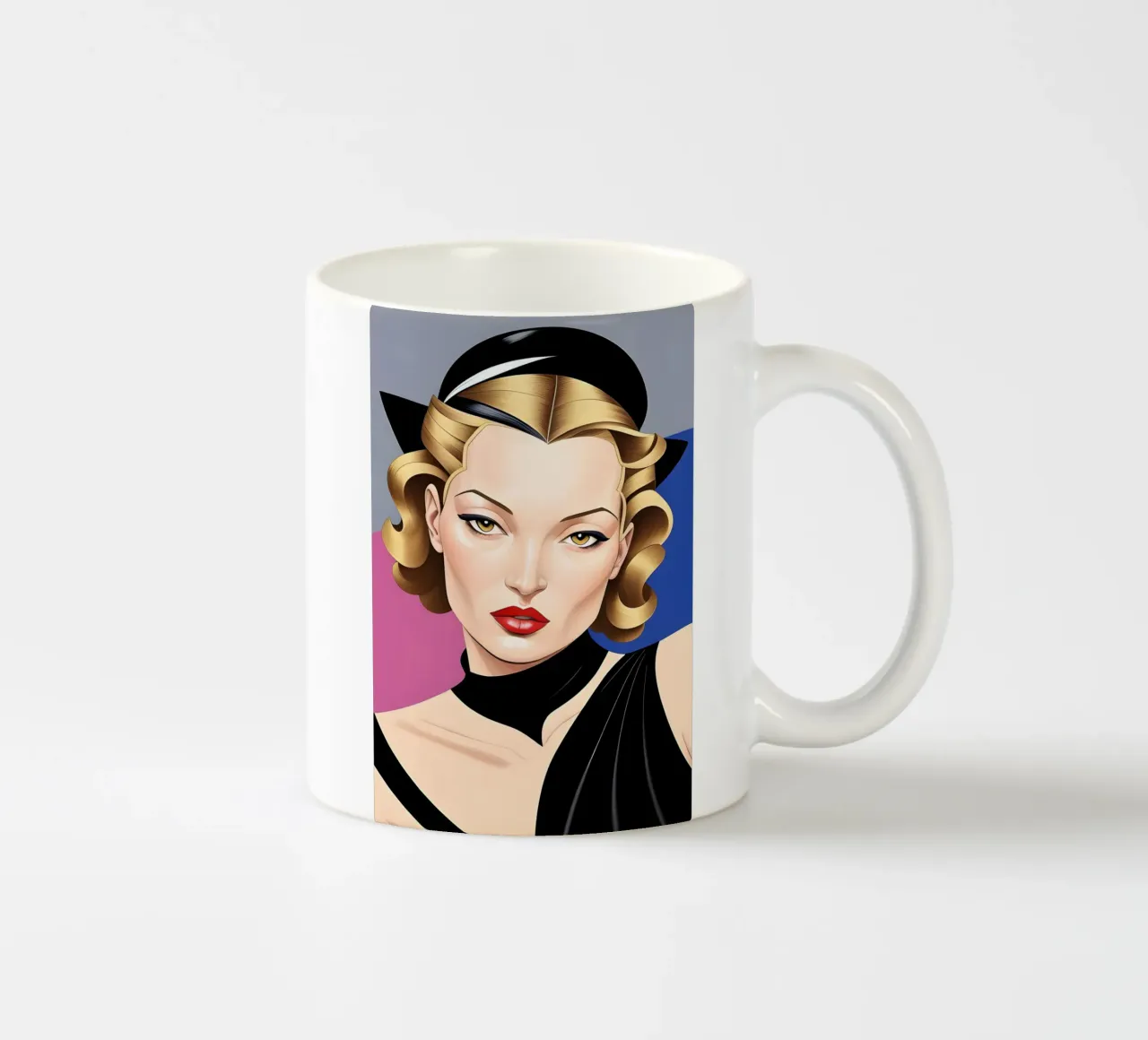 ART DECO GLAMOUR tazza in ceramica da ART DECO