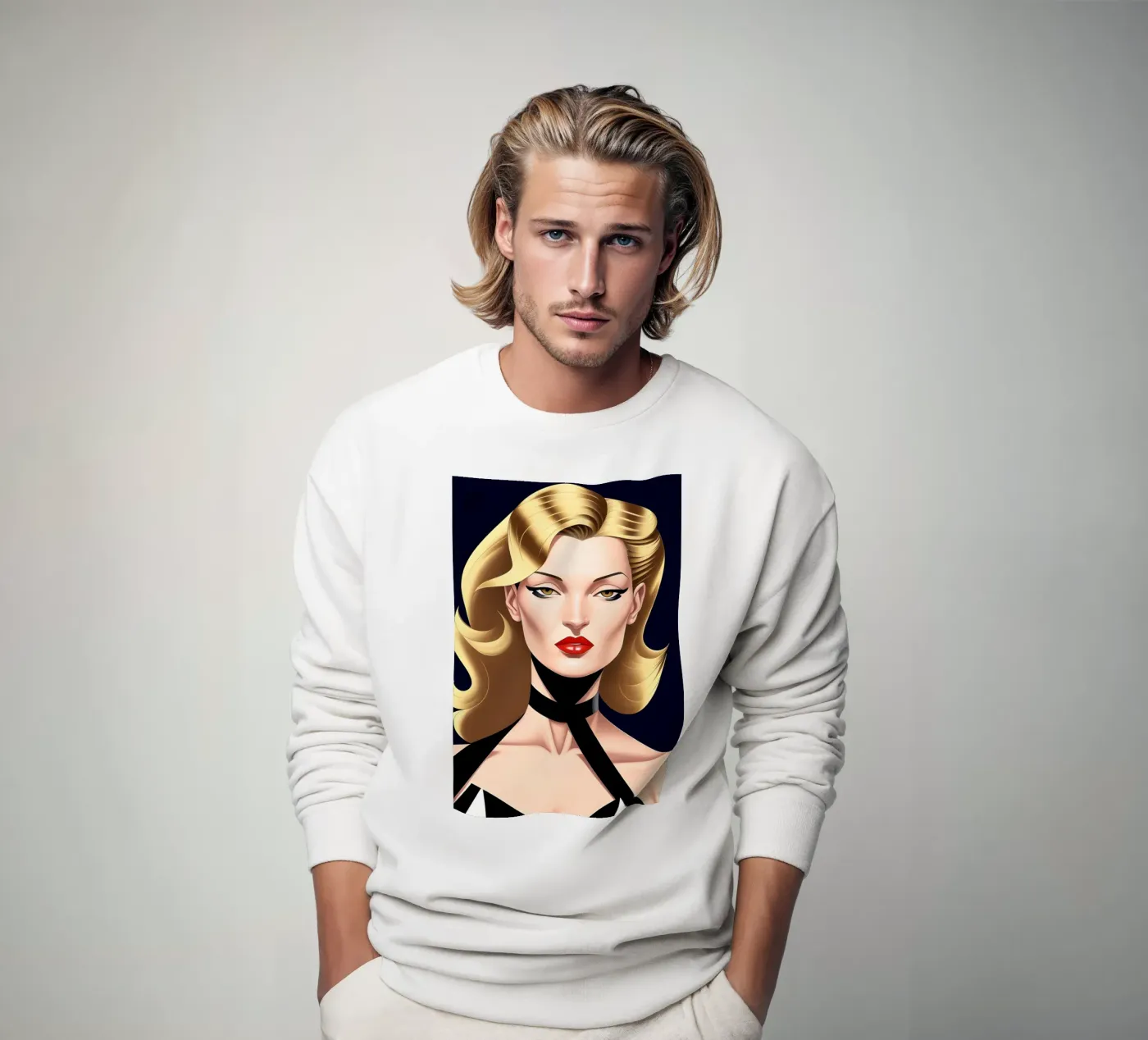Sleek And Sophisticated sweatshirt van ART DECO