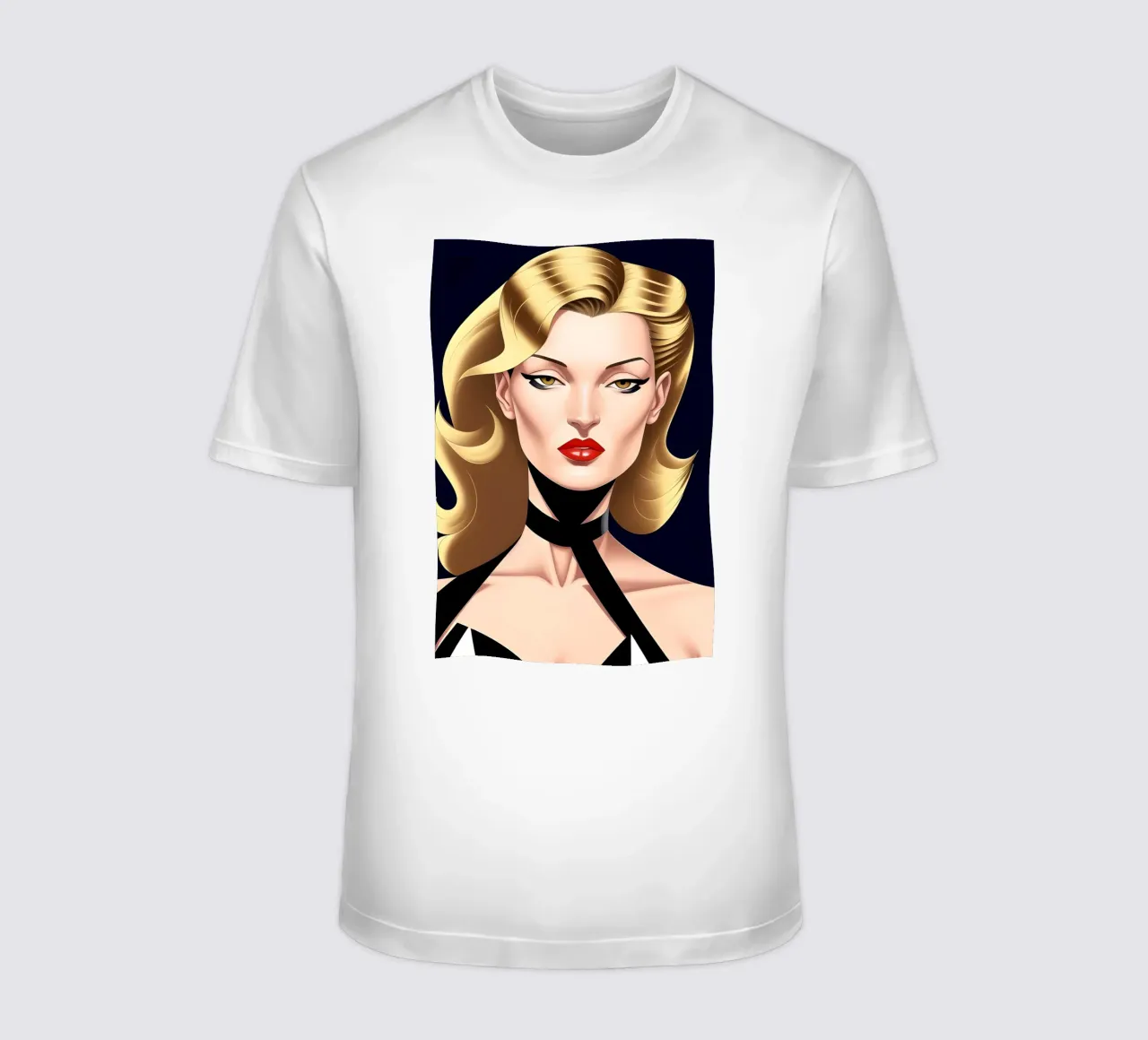 Elegante e sofisticato t-shirt da ART DECO