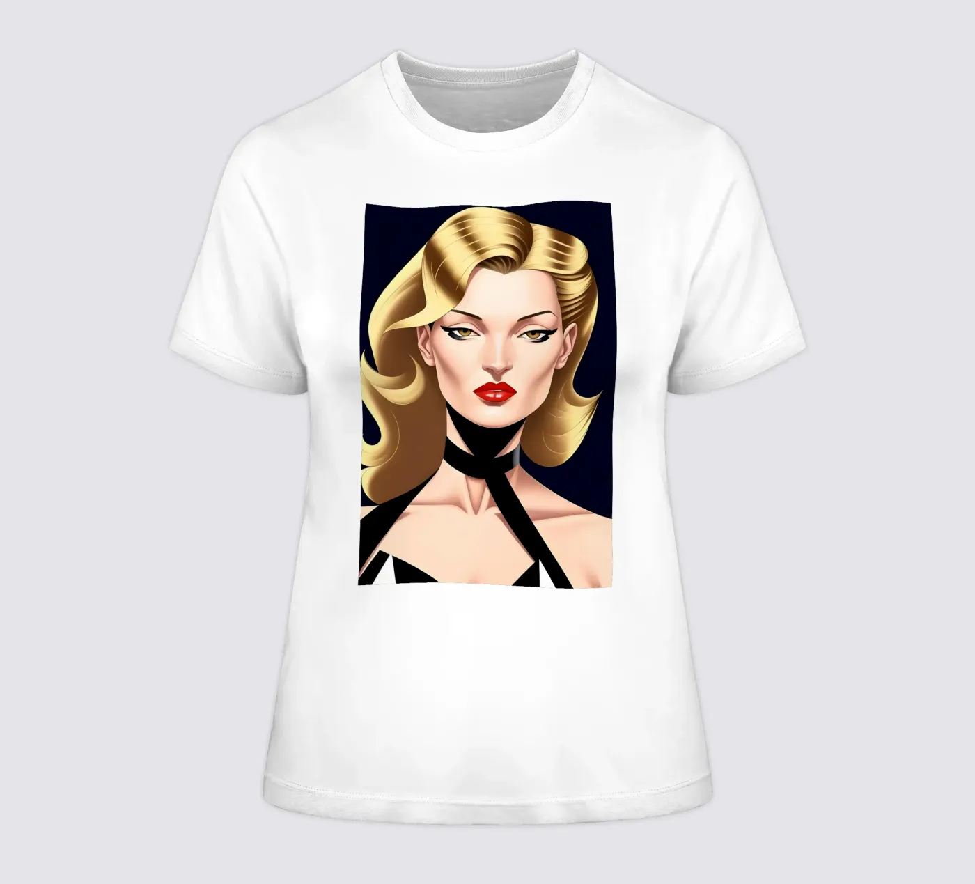Elegante e sofisticato t-shirt da donna da ART DECO
