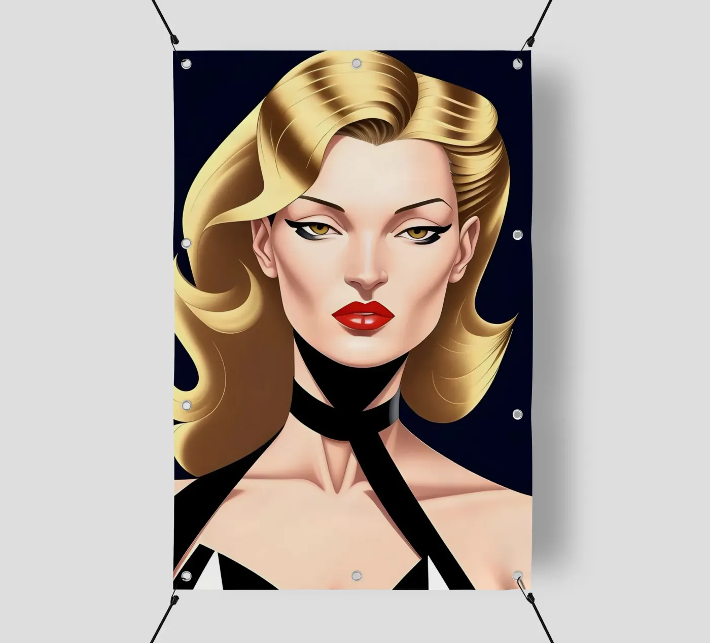 Elegante e sofisticato telo in pvc da ART DECO