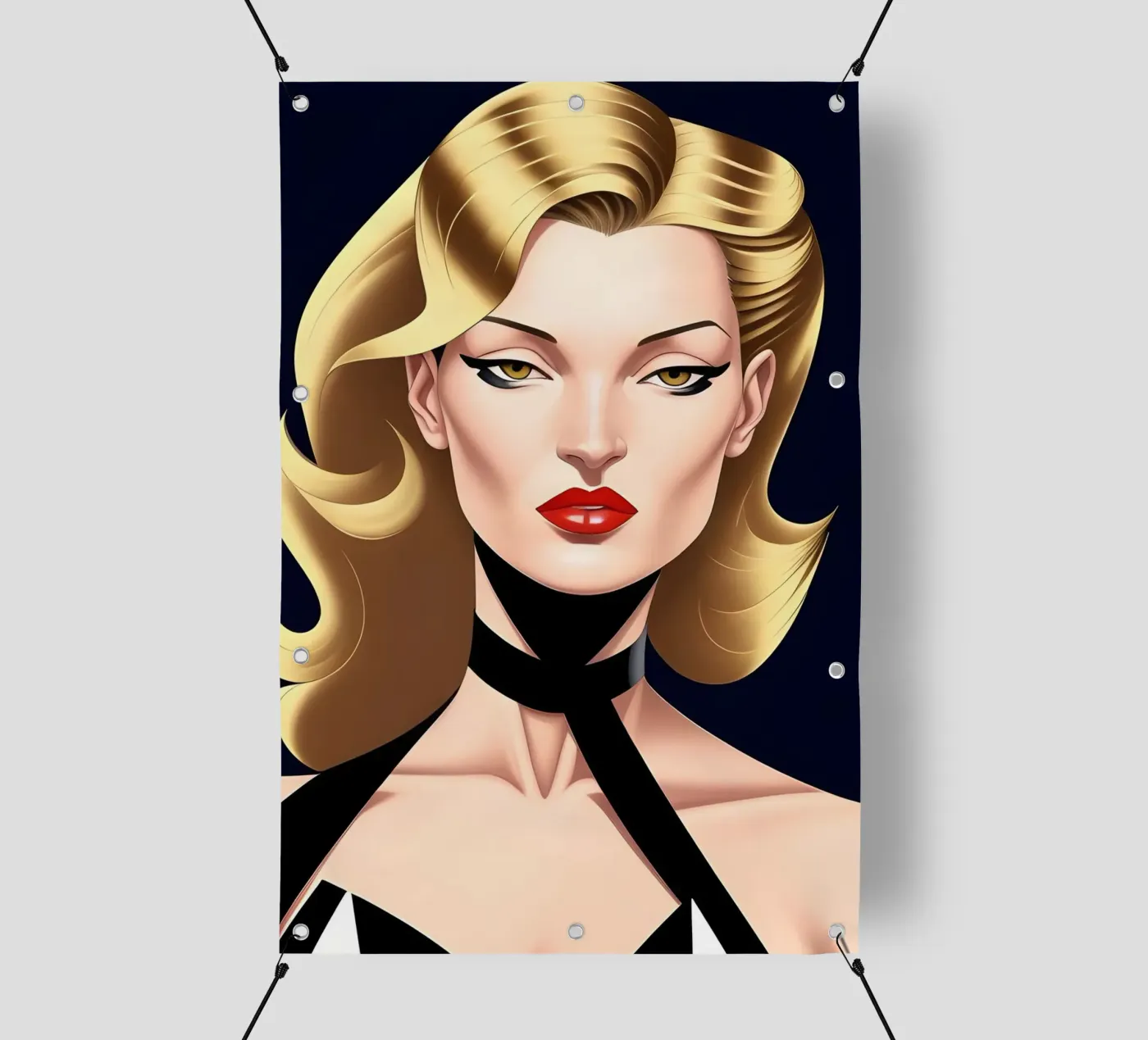 Elegante e sofisticato telo in pvc da ART DECO