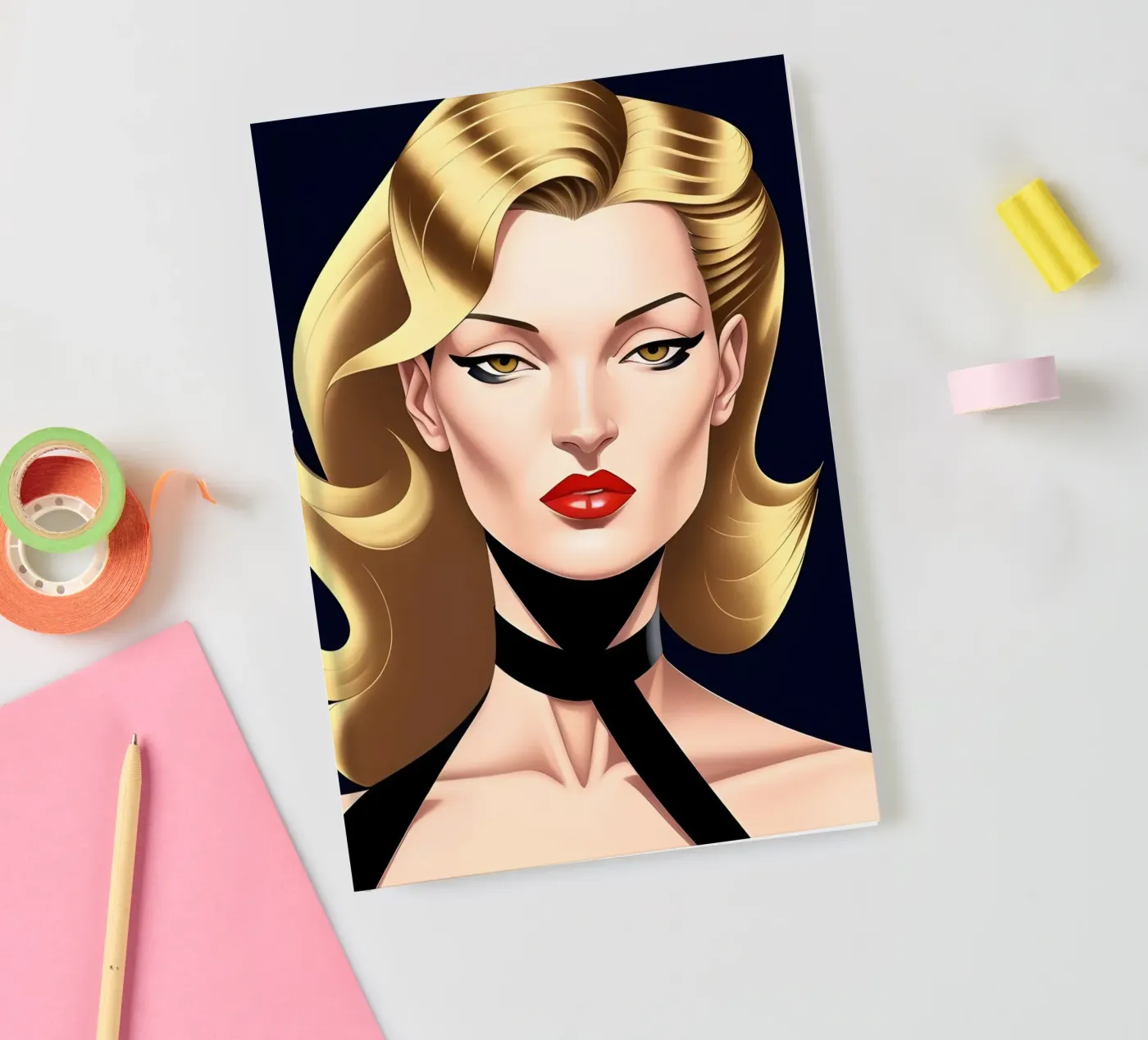Elegante e sofisticato quaderno da ART DECO