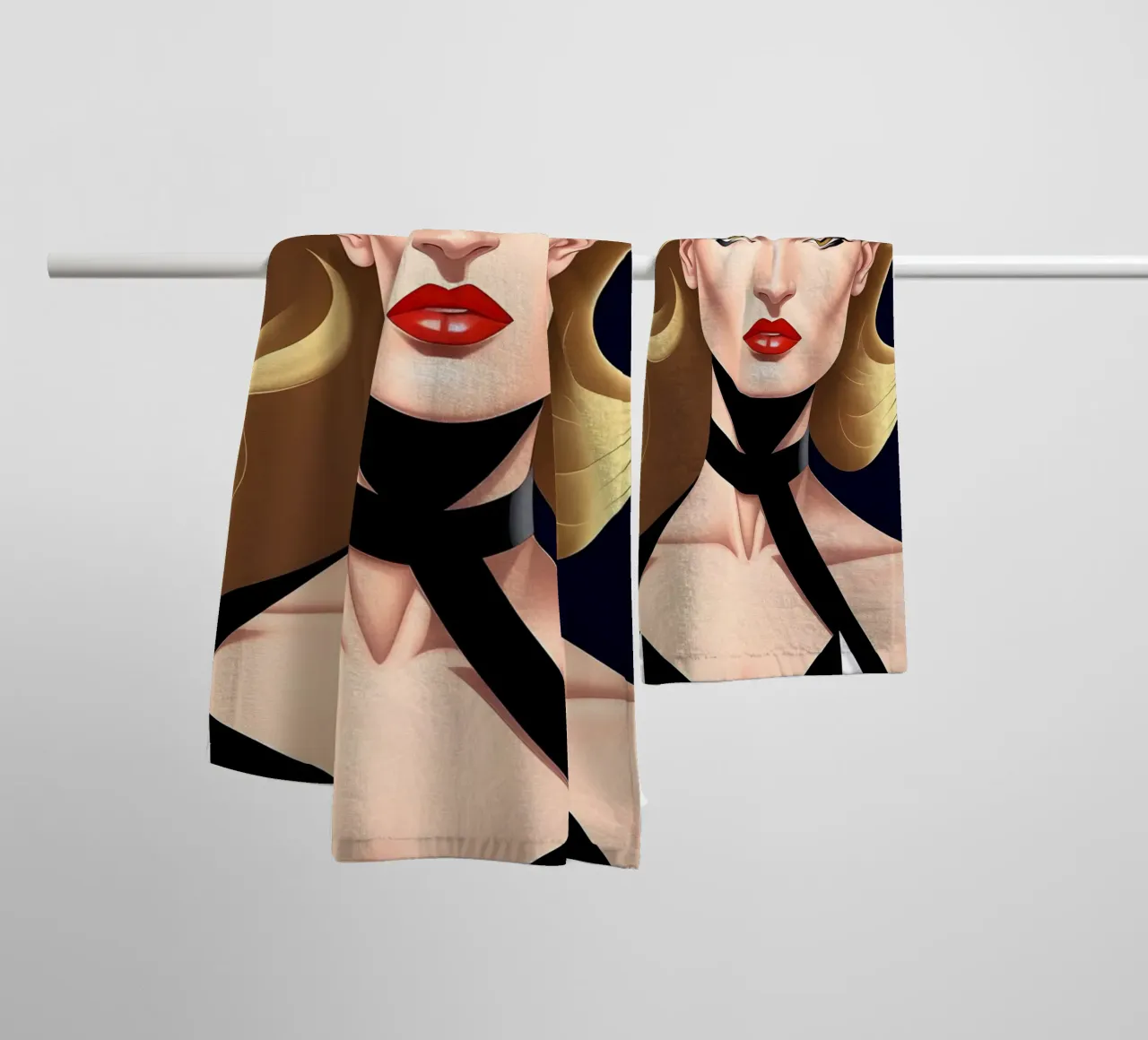Sleek And Sophisticated towel by ART DECO