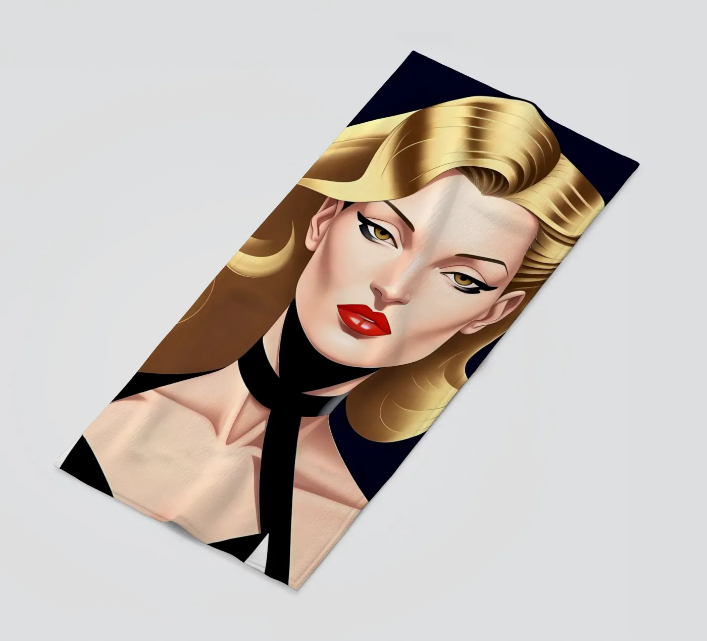 Elegante e sofisticato telo mare da ART DECO