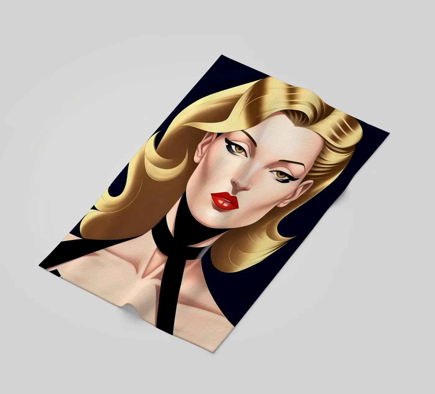 Elegante e sofisticato telo mare da ART DECO