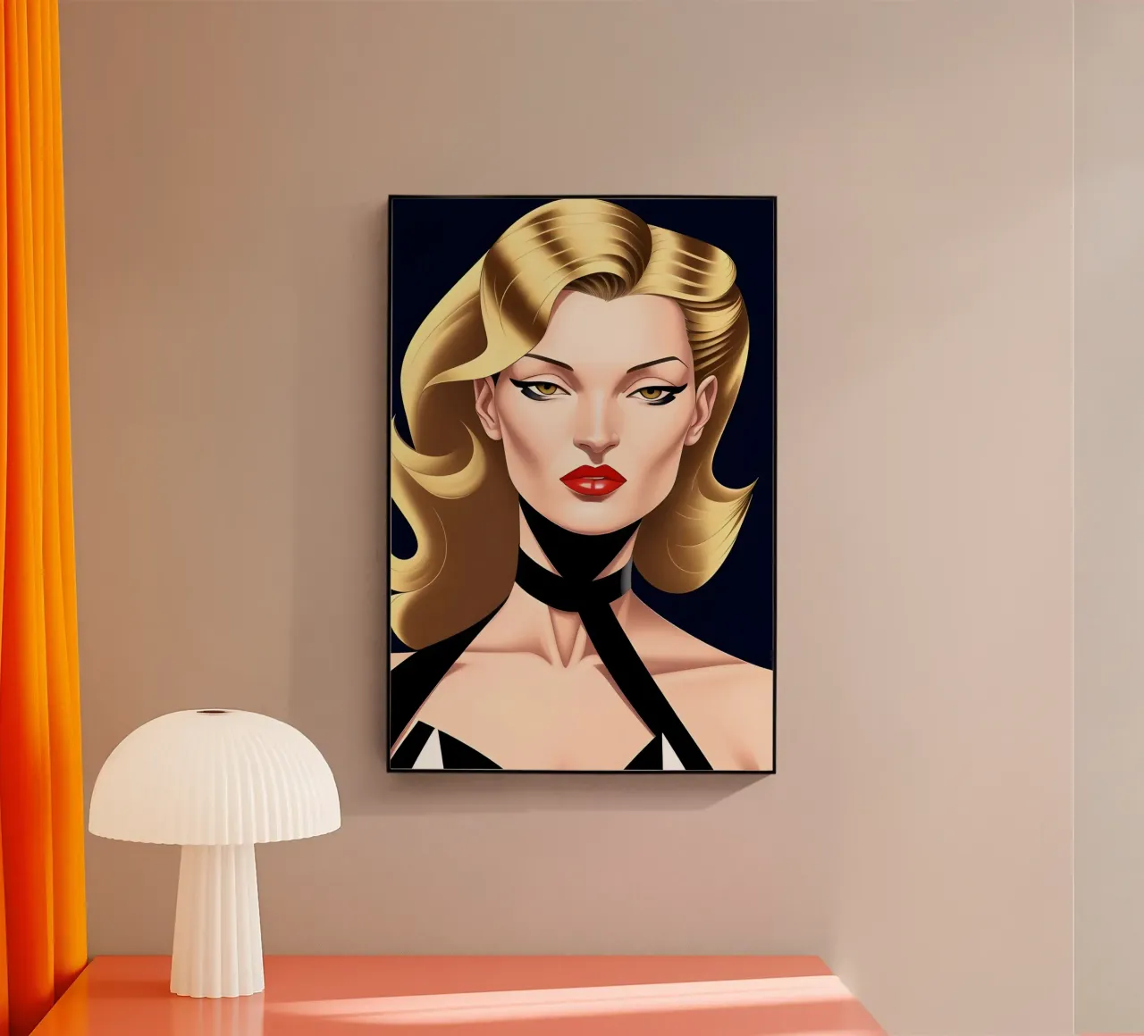 Elegante e sofisticato plexiglass da ART DECO