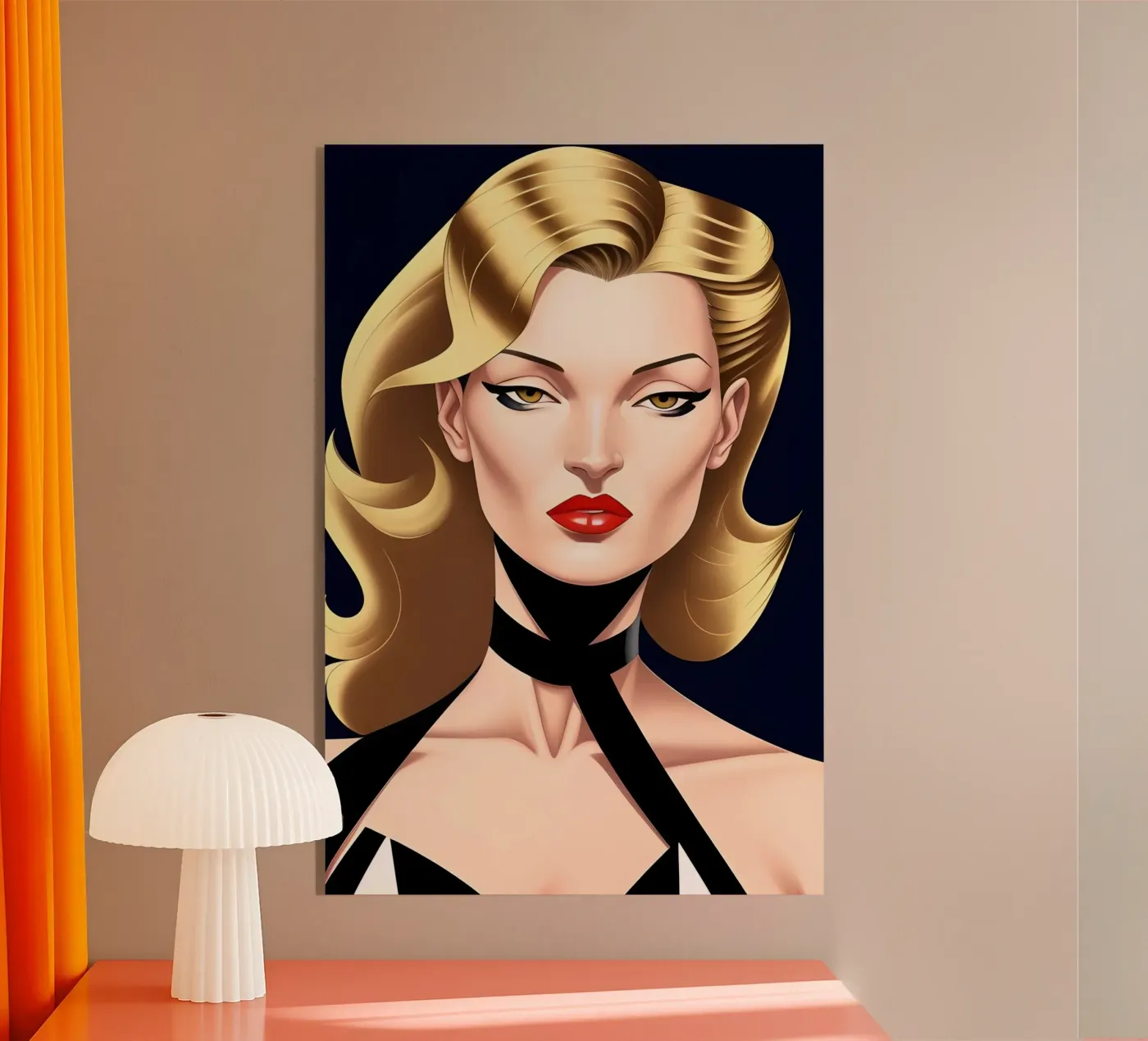 Elegante e sofisticato plexiglass da ART DECO